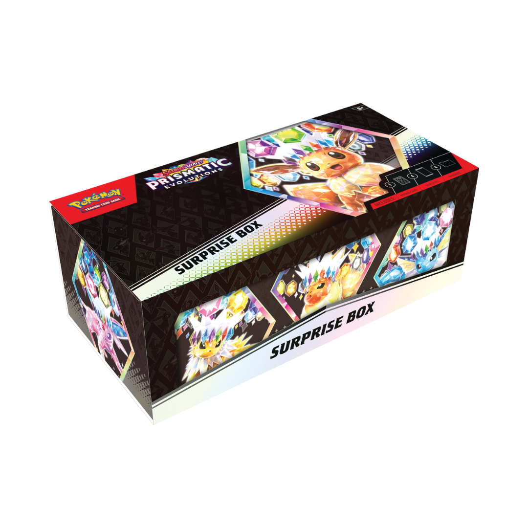 Prismatic Evolutions Surprise Box (PRE-ORDER) *LIMIT ONE PER CUSTOMER*