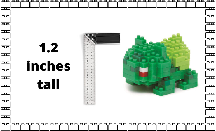Nanoblock Pokemon Series: Bulbasaur