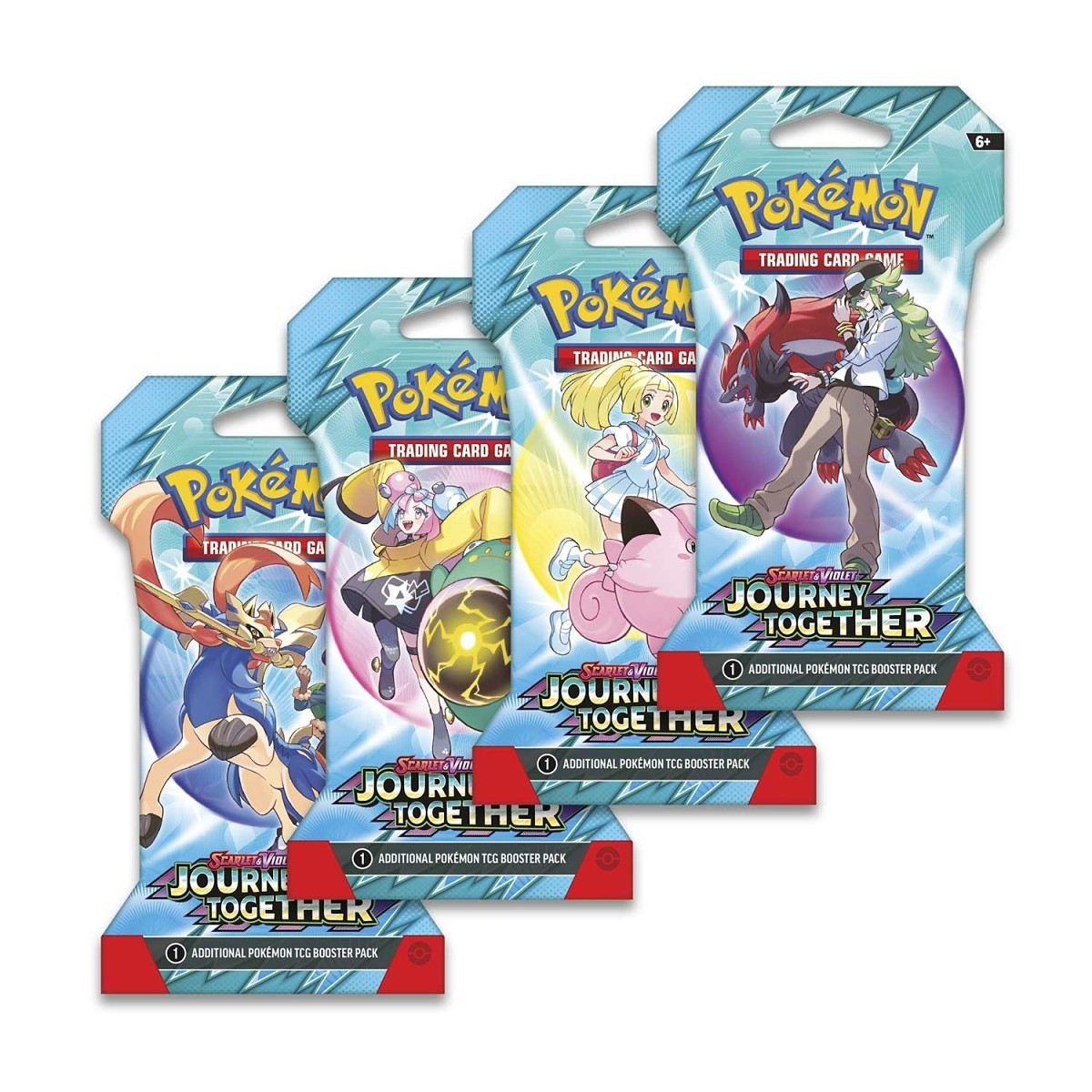 Journey Together Sleeved Booster Pack (PRE-ORDER)