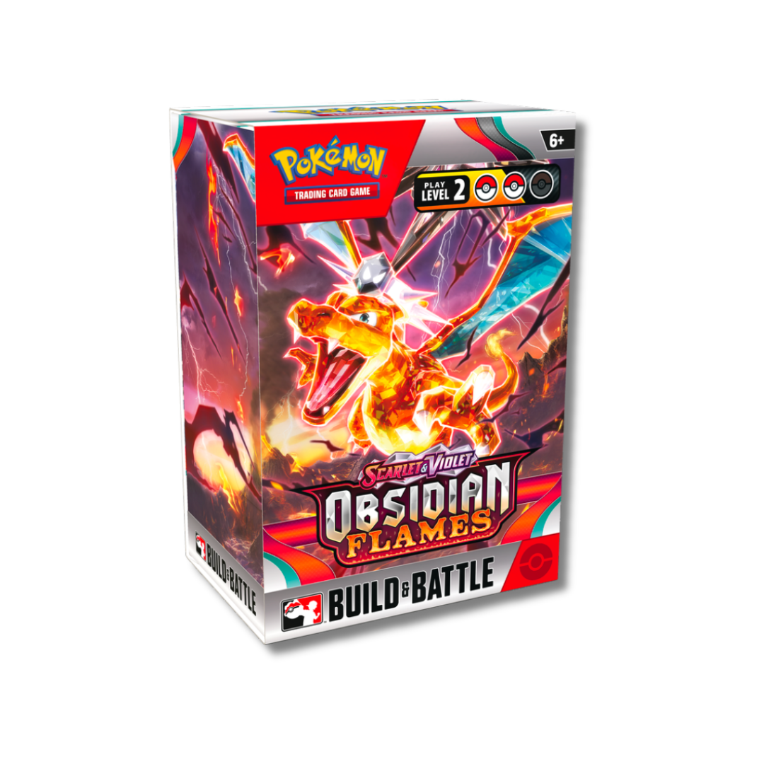 Coffret de construction et de combat Flammes d'obsidienne