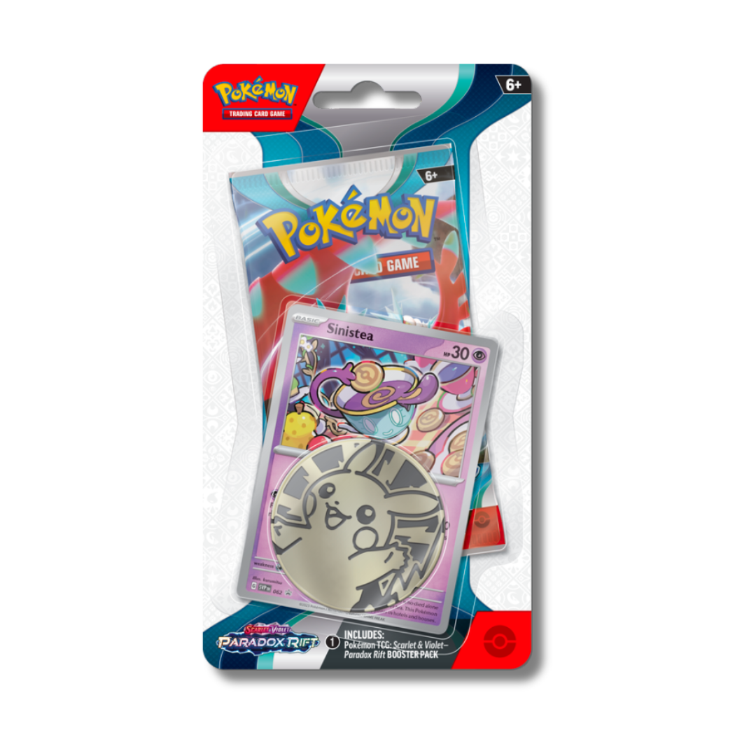 Pokemon - Paradox Rift - Checklane Blister Set - Pineco & Sinistea