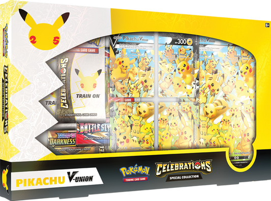 Celebrations Pikachu V-UNION Special Collection Box