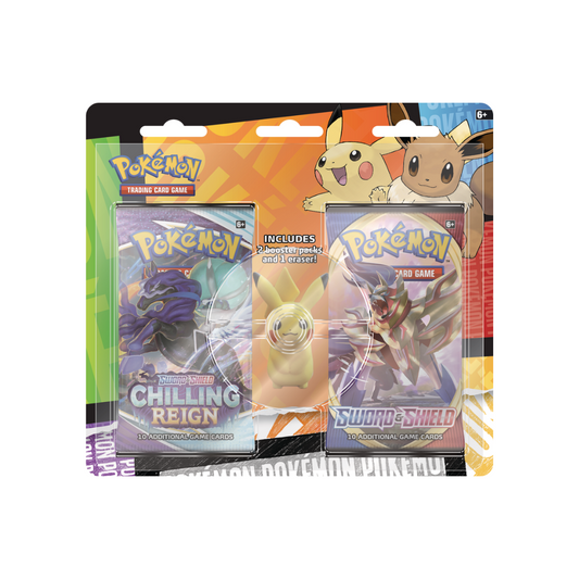 Blister de gommes pour la rentrée scolaire