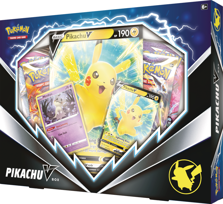 Pikachu V Collection Box