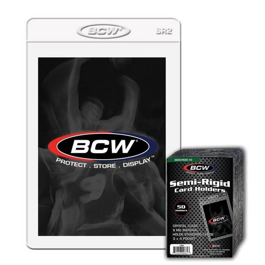 Porte-cartes semi-rigides BCW (50) 