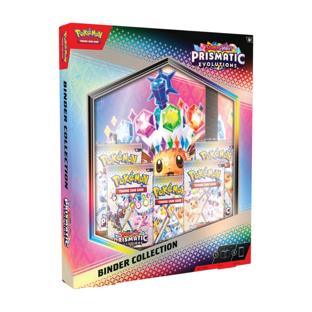 Collection de classeurs Prismatic Evolutions (PRÉCOMMANDE)