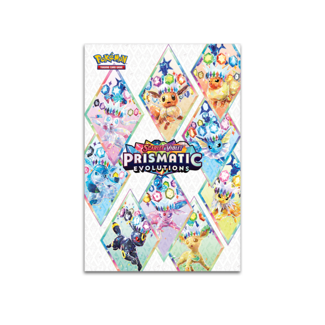 Collection d'affiches Prismatic Evolutions (PRÉCOMMANDE)