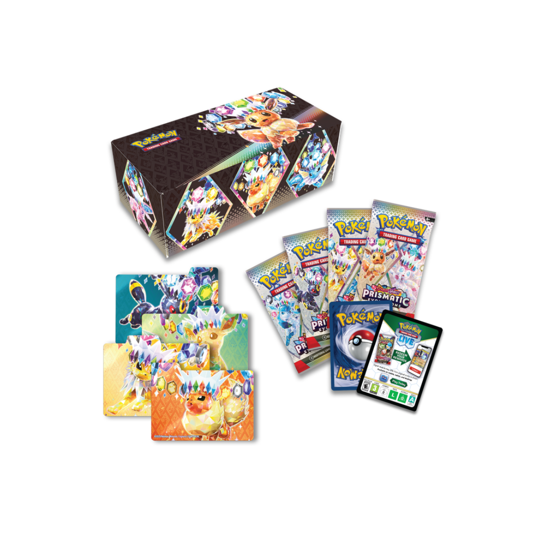 Prismatic Evolutions Surprise Box (PRE-ORDER) *LIMIT ONE PER CUSTOMER* –  Poke Zone