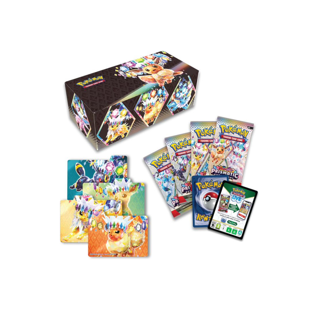 Coffret surprise Prismatic Evolutions (PRÉCOMMANDE)