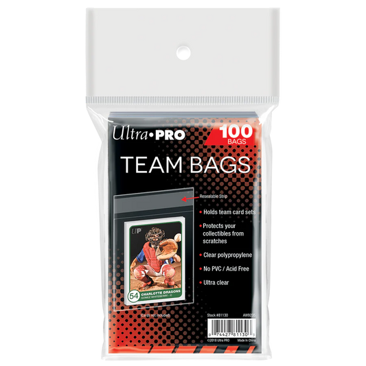 Ultra Pro Team Bags - Resealable (100)