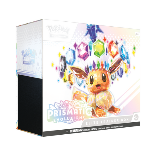 Prismatic Evolutions Elite Trainer Box (PRE-ORDER) *LIMIT ONE PER CUSTOMER*