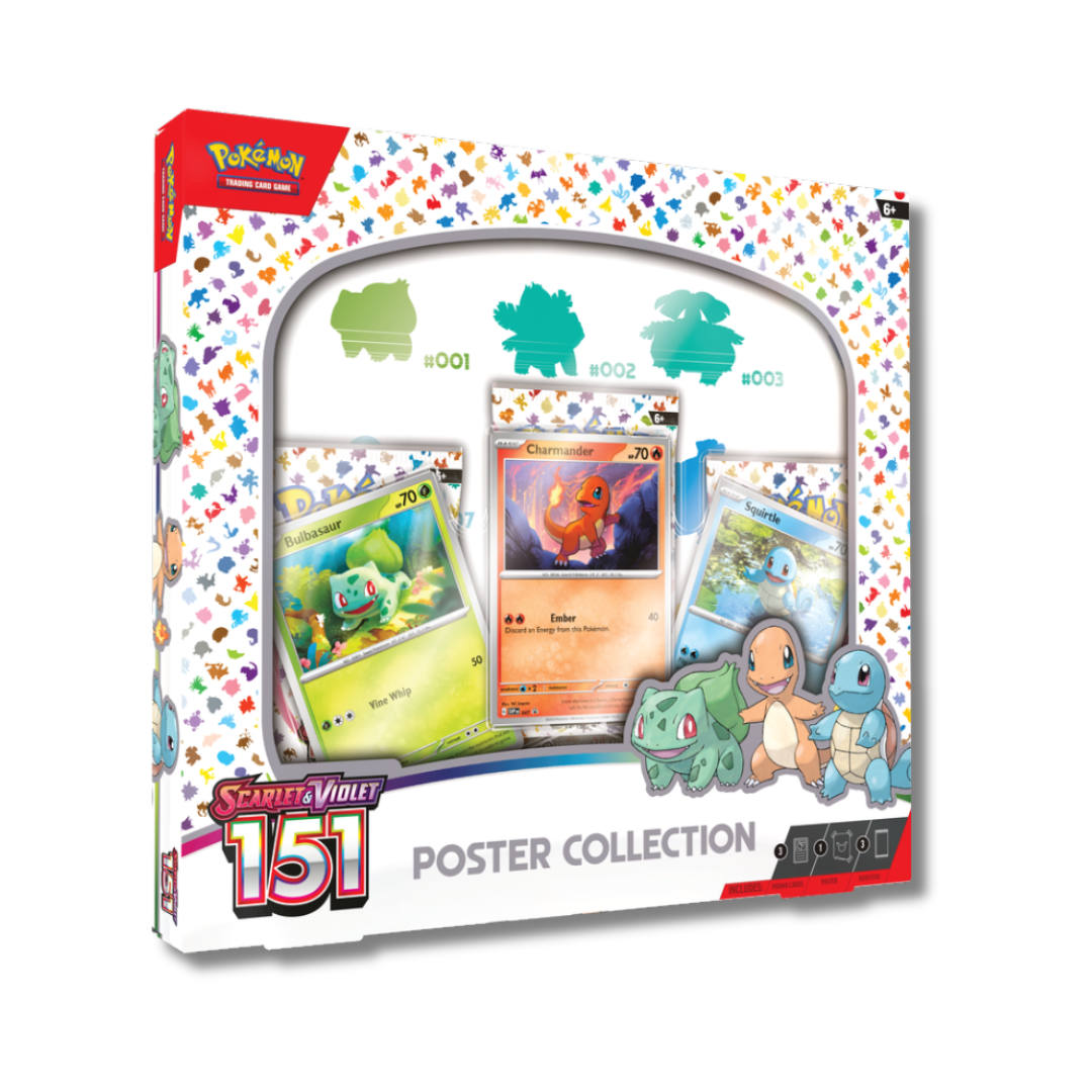 Coffret de collection d'affiches 151