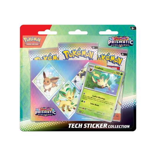 Prismatic Evolutions Tech Sticker Collection (PRE-ORDER) *LIMIT ONE PER CUSTOMER*