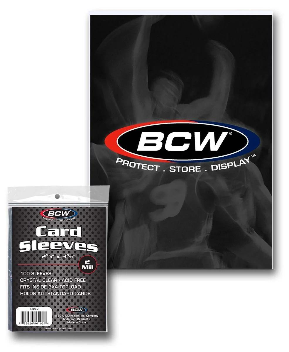 Pochettes pour cartes standard BCW (100 par)