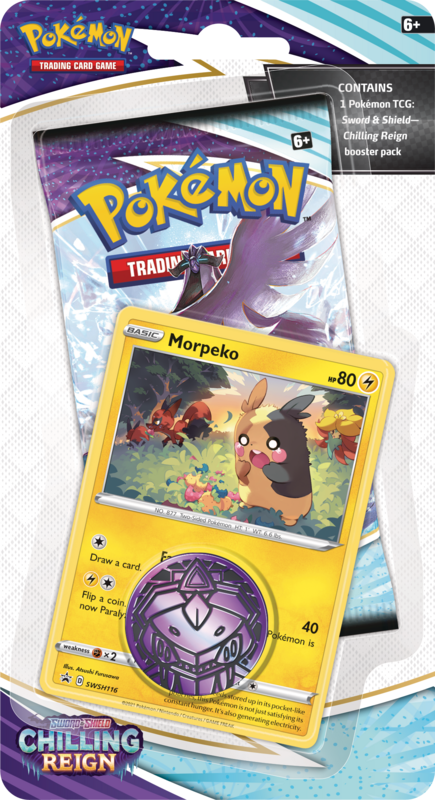 Chilling Reign Checklane Blister Pack - Poke Zone Cards