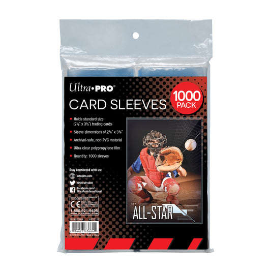 Card Sleeves: Collector's Sleeves (1000)