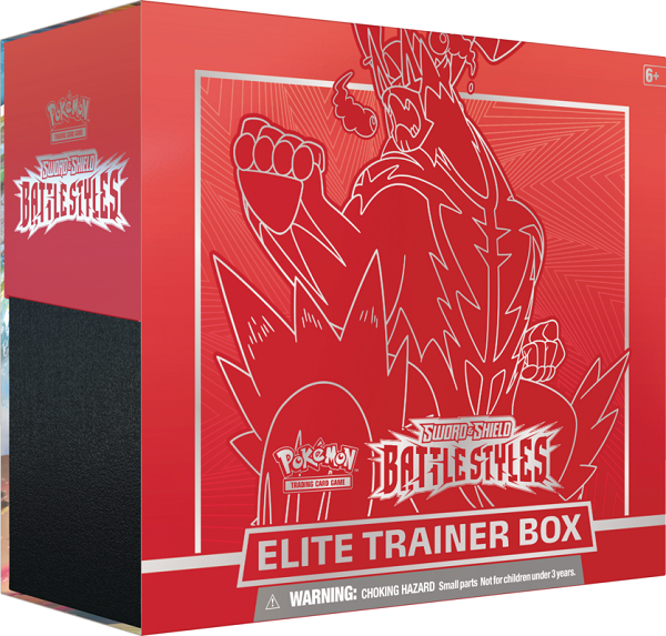 Battle Styles Elite Trainer Box - Poke Zone Cards