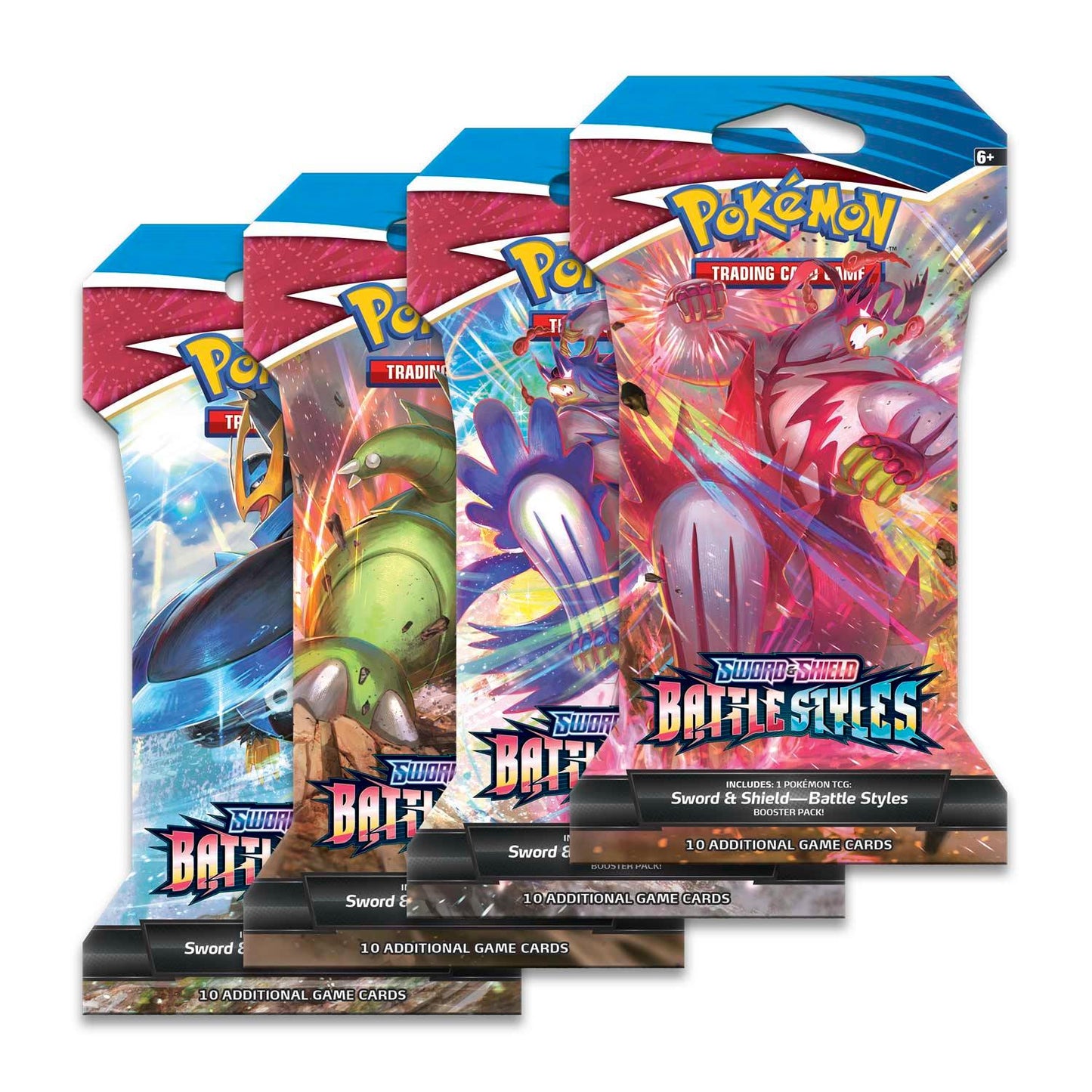 Battle Styles Booster Pack - Poke Zone Cards