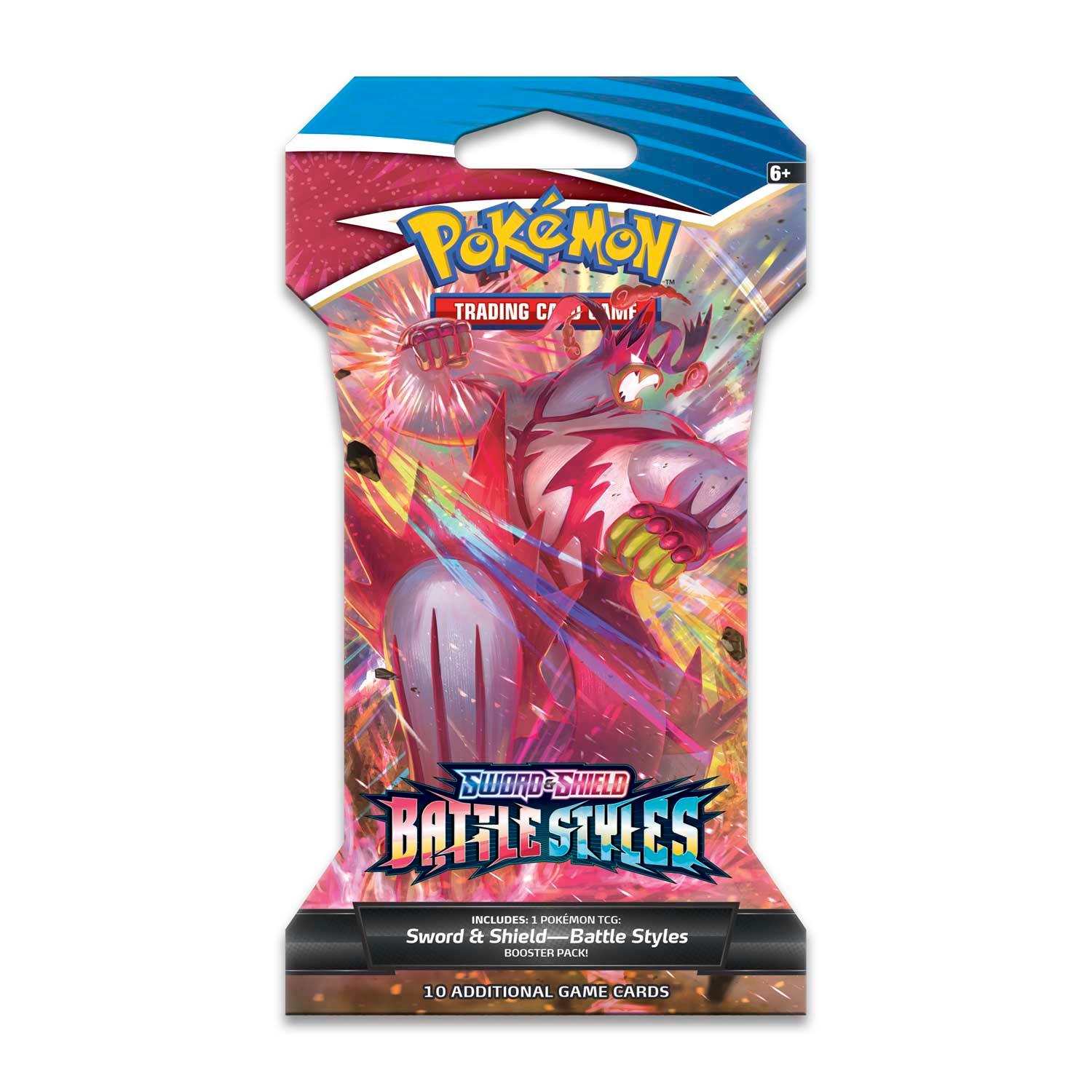 Battle Styles Booster Pack - Poke Zone Cards