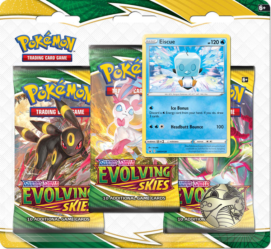 Evolving Skies 3-Pack Blister