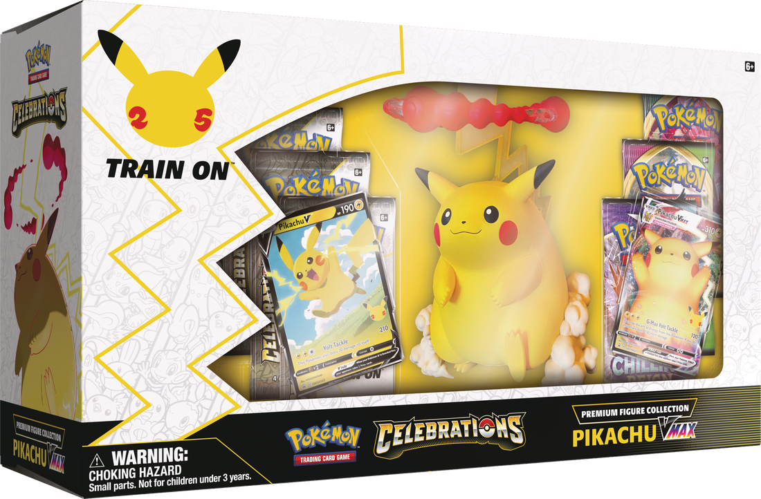 Celebrations Pikachu VMAX Premium Figure Collection Box