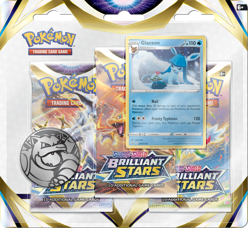 Brilliant Stars 3-Booster Blister Pack