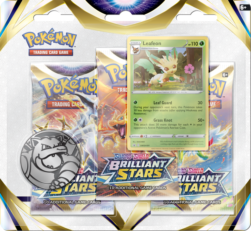 Brilliant Stars 3-Booster Blister Pack