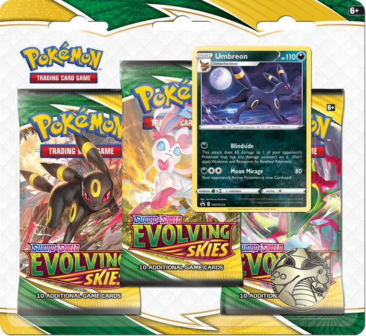 Evolving Skies 3-Pack Blister