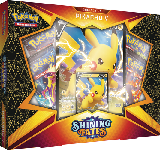 Pikachu V Collection Box - Shining Fates