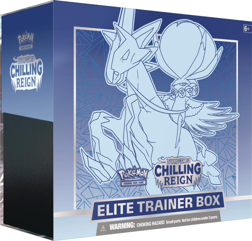 Chilling Reign Elite Trainer Box - Poke Zone Cards